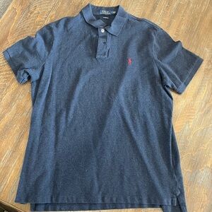 Ralph Lauren Men's Dark Blue Polo Shirt